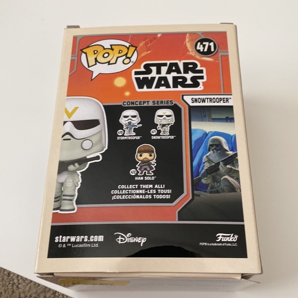 Disney funko Star Wars snow trooper - Picture 2 of 2